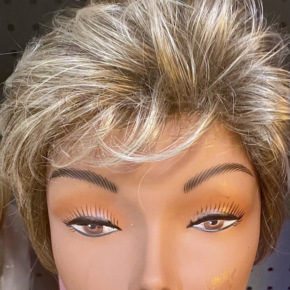 Synthetic Wig pixie cut